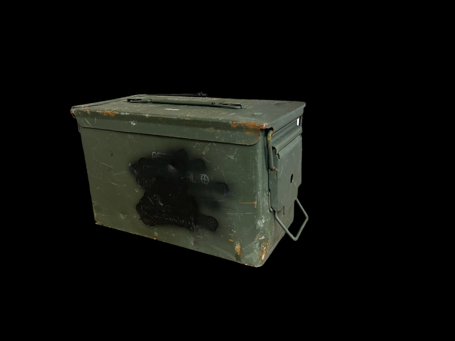 Military Surplus .50 Cal M2A1 / M1A1 Ammo Can - Good Condition, Disclaimer Below - Limit 2