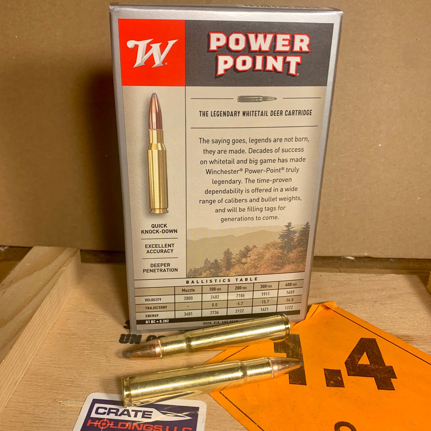 20 Round Box Winchester Super-X PowerPoint .35 Whelen 200gr - WNX35W