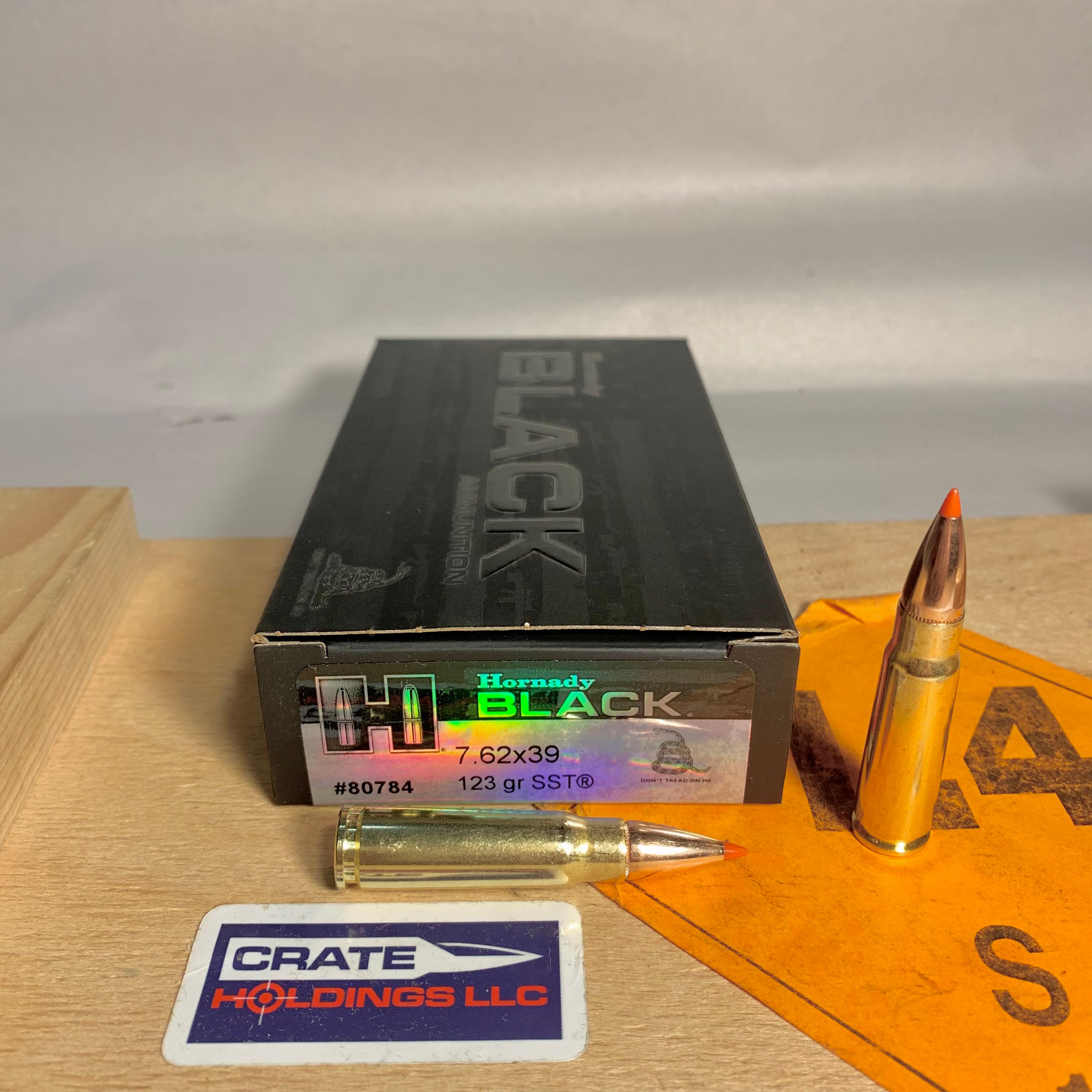 20 Round Box Hornady Black 7.62x39 Ammo 123gr SST - 80784 – Crate Holdings  Ammo