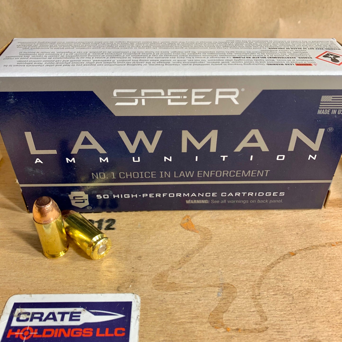 Free Shipping - 1000 Round Case Speer Lawman .40 S&W Ammo 165gr TMJ-FP - 53955