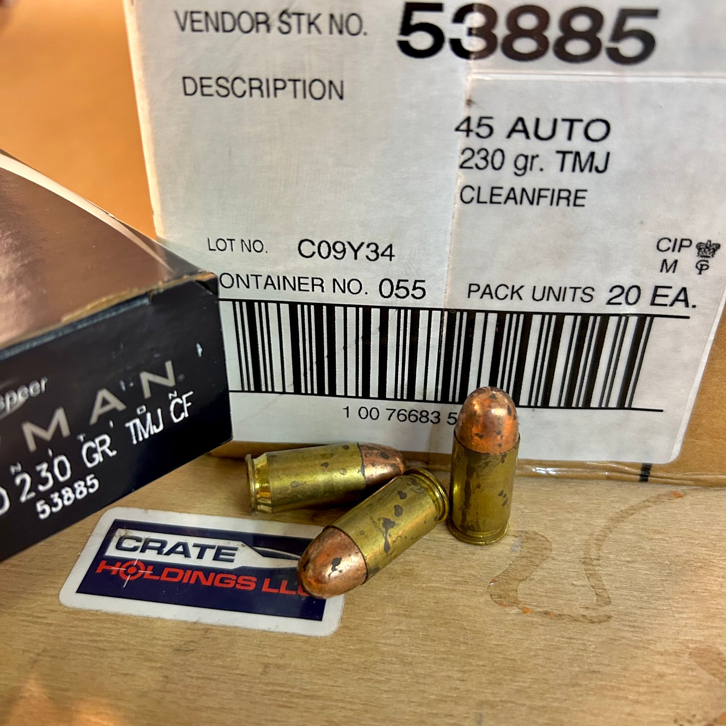 Free Shipping - 1000 Round Case Speer Lawman Cleanfire .45 ACP / Auto Ammo 230gr TMJ (LE Trade) New - 53885