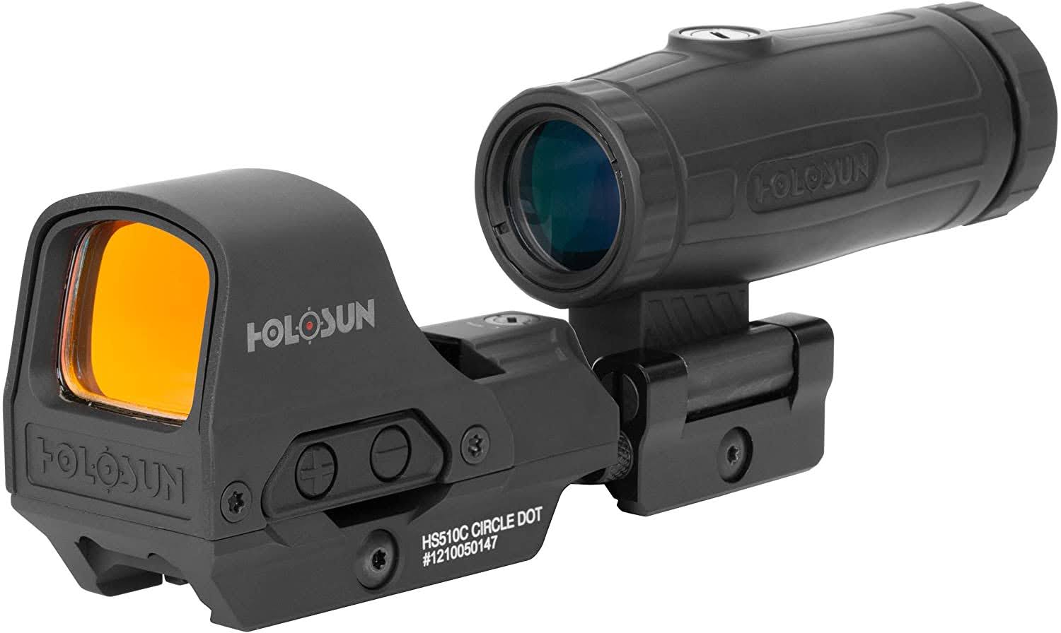 Holosun HS510C + HM3X Combo - Red Dot & 3x Magnifier
