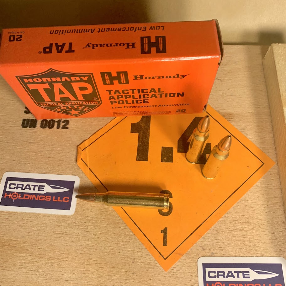 20 Round Box Hornady Tactical Application Police 5.56 NATO Ammo 75gr BTHP T2 TAP- #8126N - LE Trade In