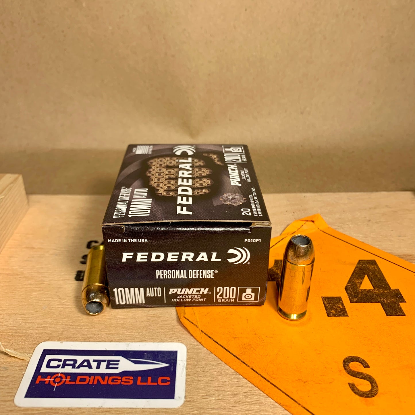 20 Round Box Federal Punch 10mm Auto Ammo 200gr JHP - PD1OP1