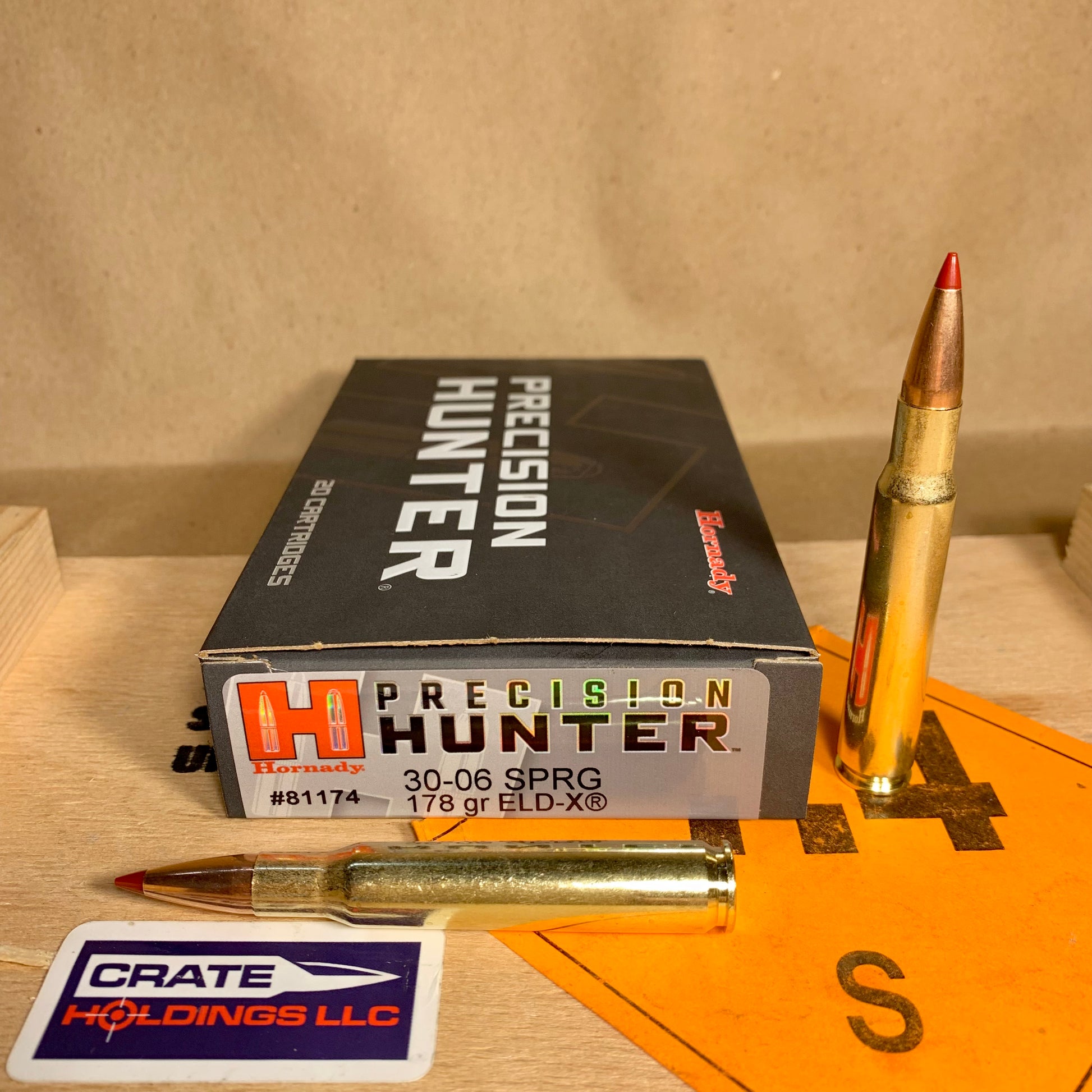 20 Round Box Hornady Precision Hunter .30-06 Ammo 178gr ELD-X - 81174
