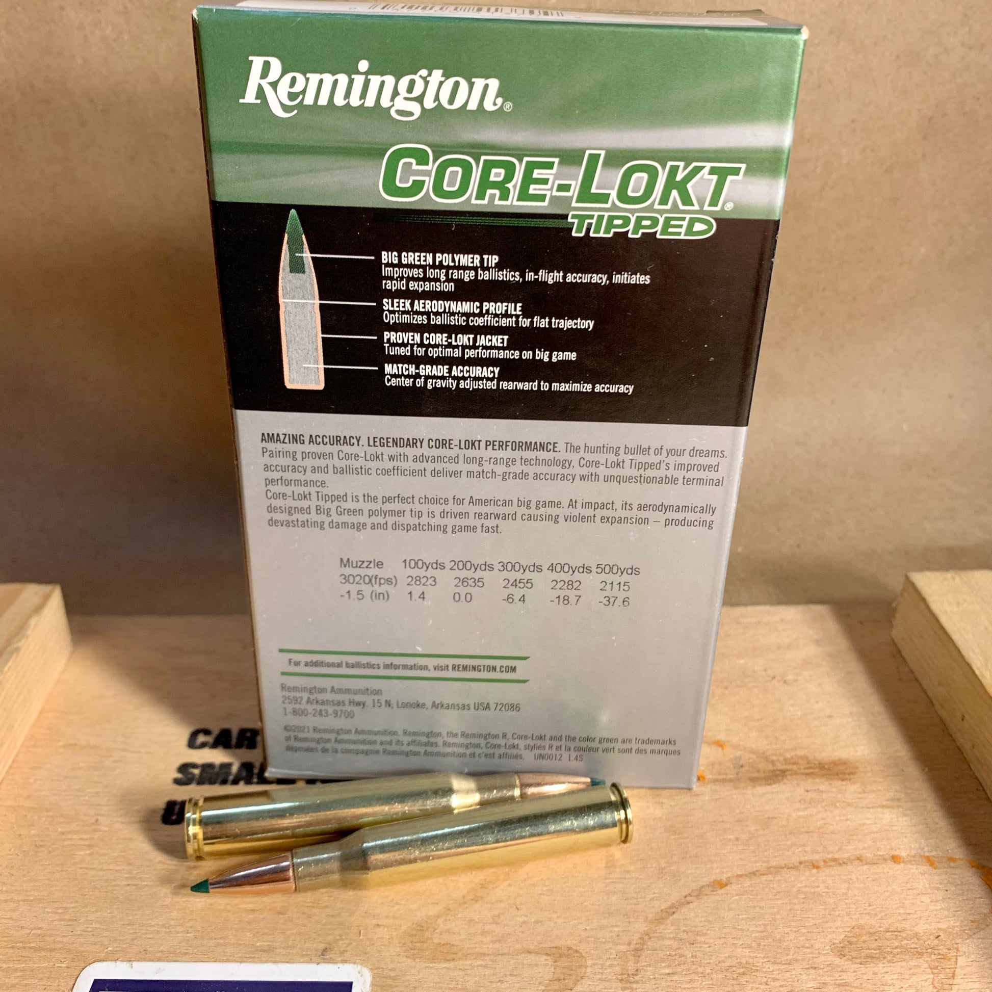 20 Round Box Remington .280 Rem. Ammo 140gr Core-Lokt Tipped - 29020