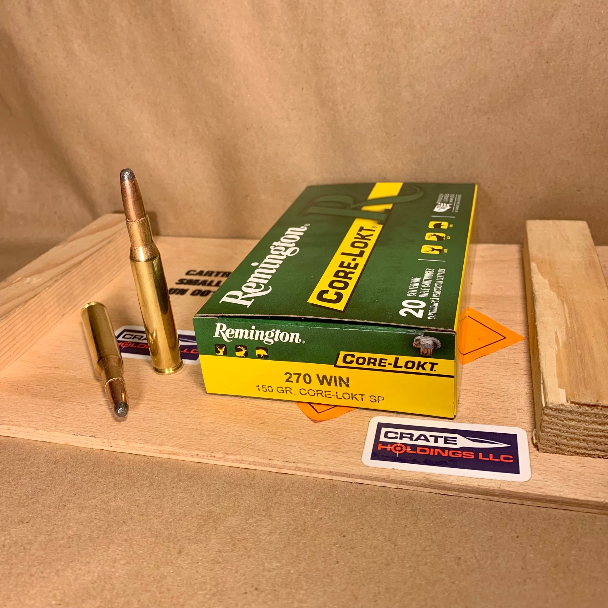 20 Round Box Remington Core-Lokt .270 Win. Ammo 150gr PSP - 27810