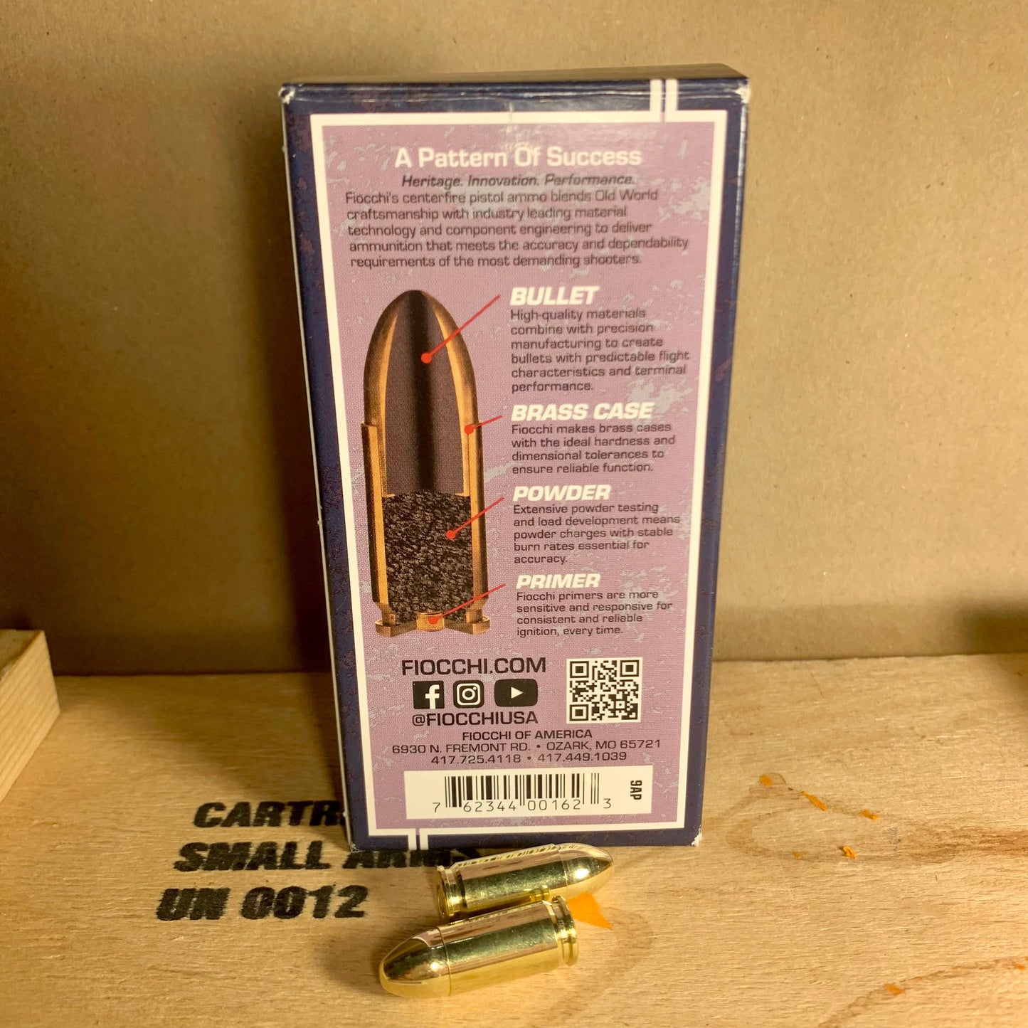 Free Shipping - 1000 Round Case Fiocchi Range Dynamics 9mm Luger Ammo 115gr FMJ - 9AP
