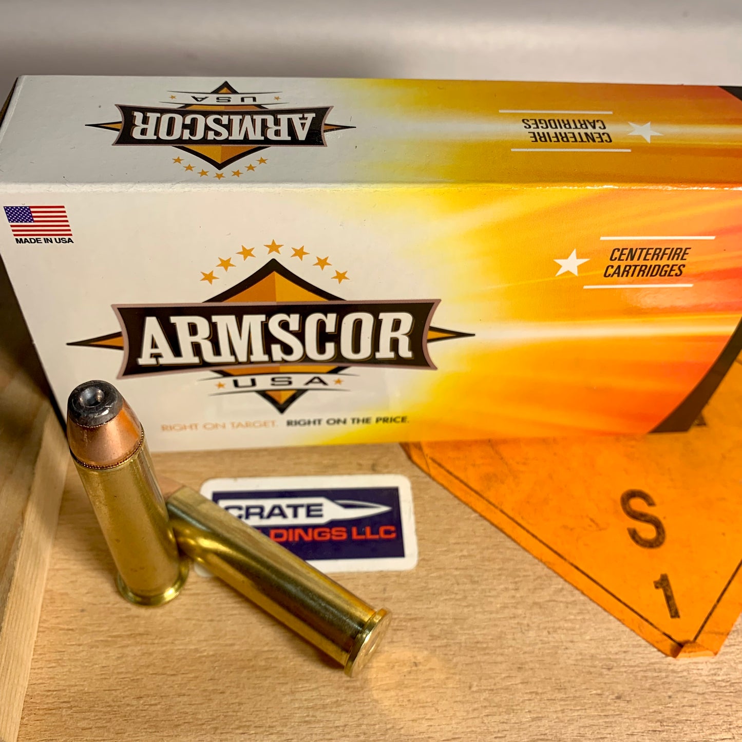 20 Round Box Armscor .45-70 Govt Ammo 300gr Jacketed Hollow Point