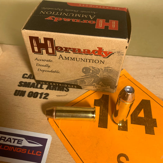 20 Round Box Hornady Custom .44 Magnum Ammo 200gr XTP #9080