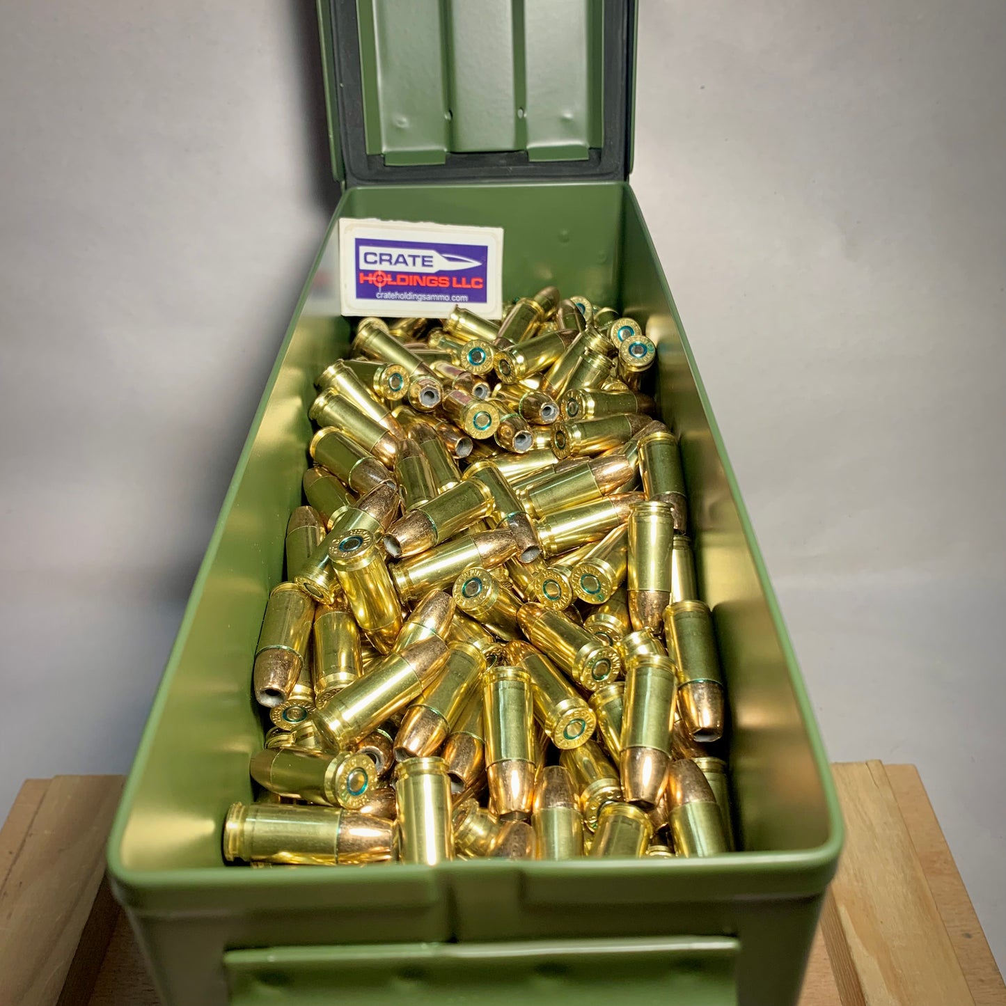 Free Shipping 1000 Round Can Federal Classic Hi-Shok 9mm Luger Ammo 147gr JHP - Loose Pack in New M19A1 Can - 9MS