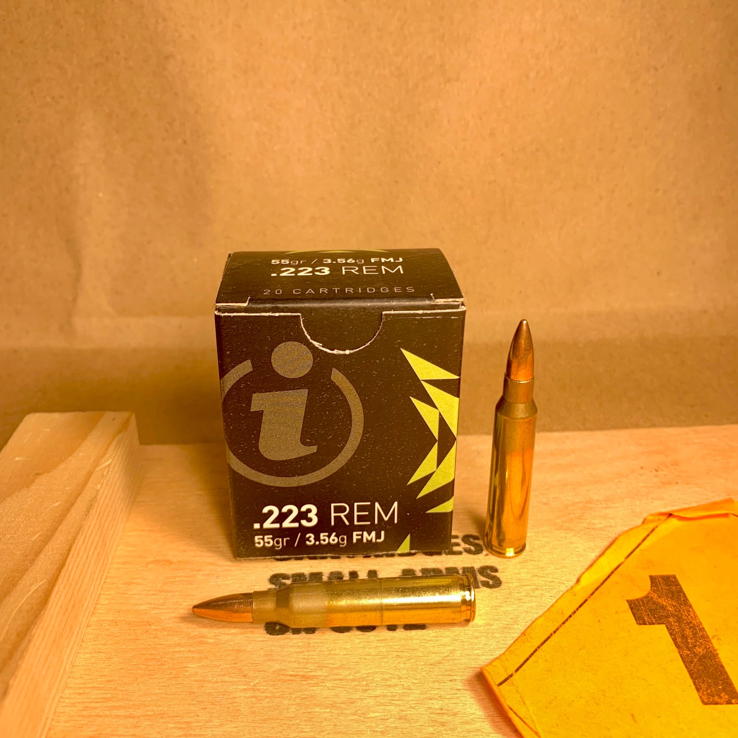 20 Round Box Igman .223 REM 55gr FMJ