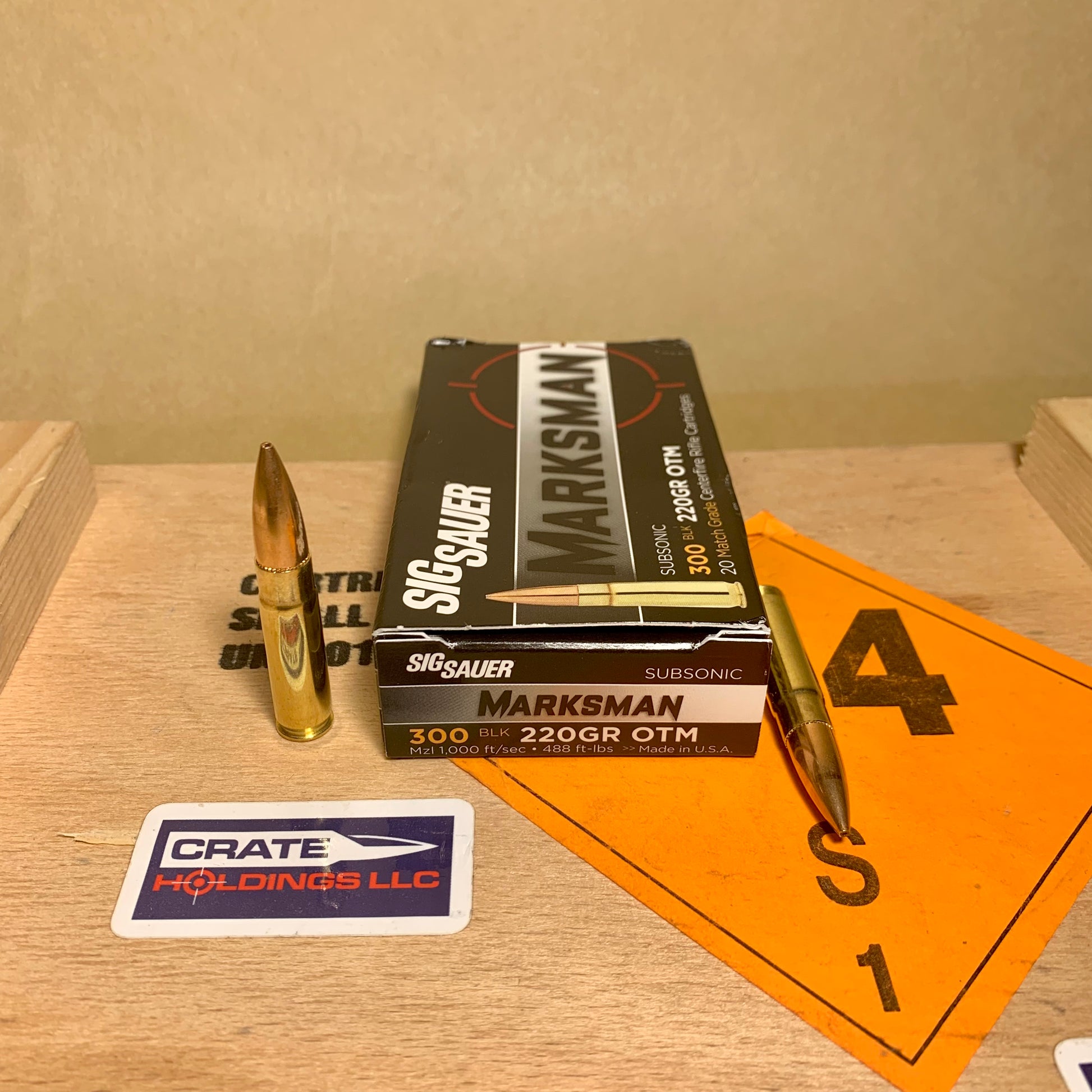 20 Round Box Sig Sauer Subsonic .300 AAC Blackout Ammo 220gr OTM - XI514496