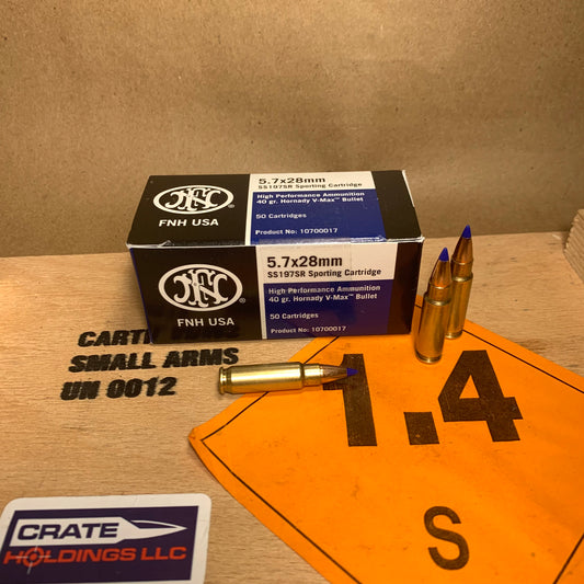 5.7x28 – Crate Holdings Ammo