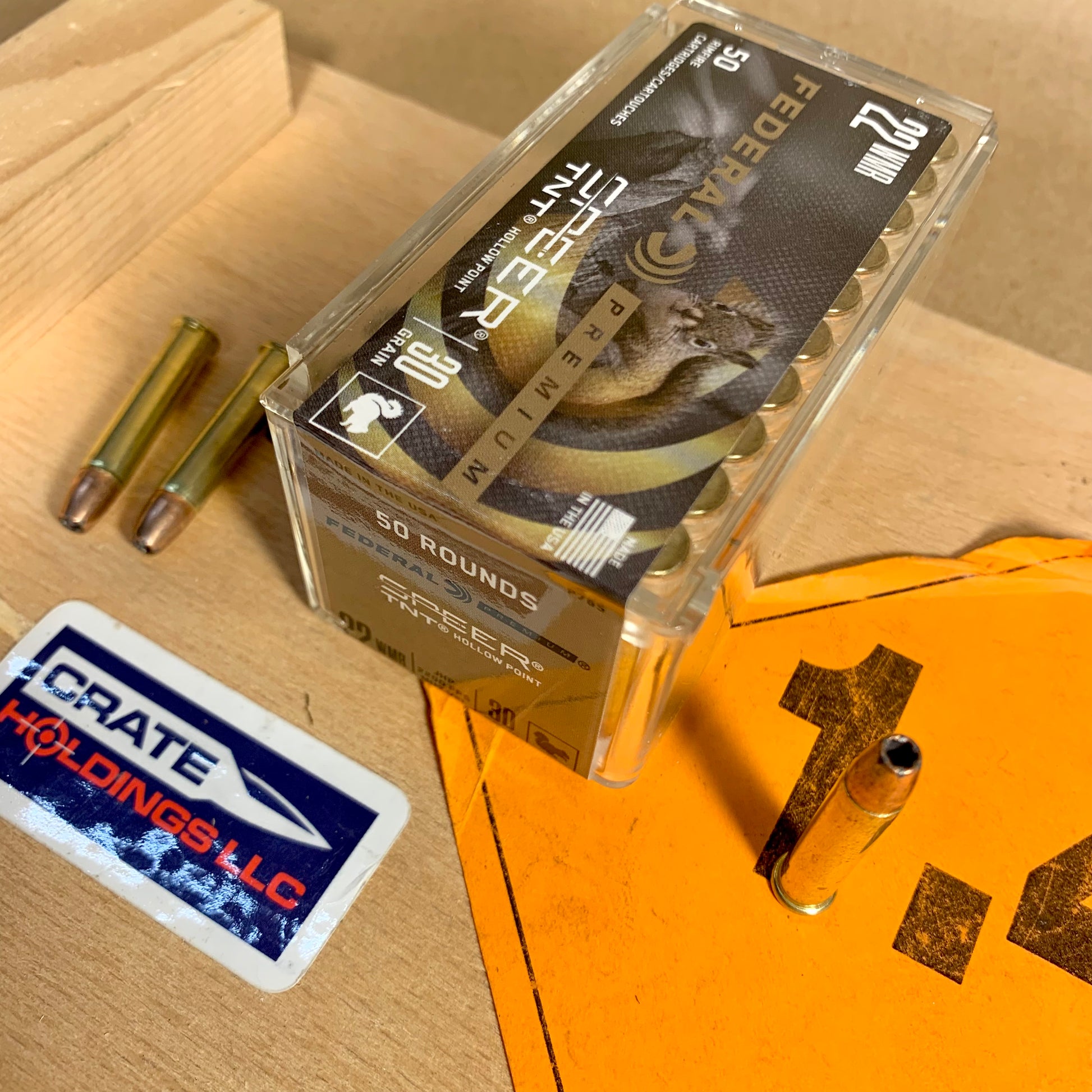 50 Count Box Federal Speer TNT .22 Mag. / WMR Ammo 30gr JHP - FDP765