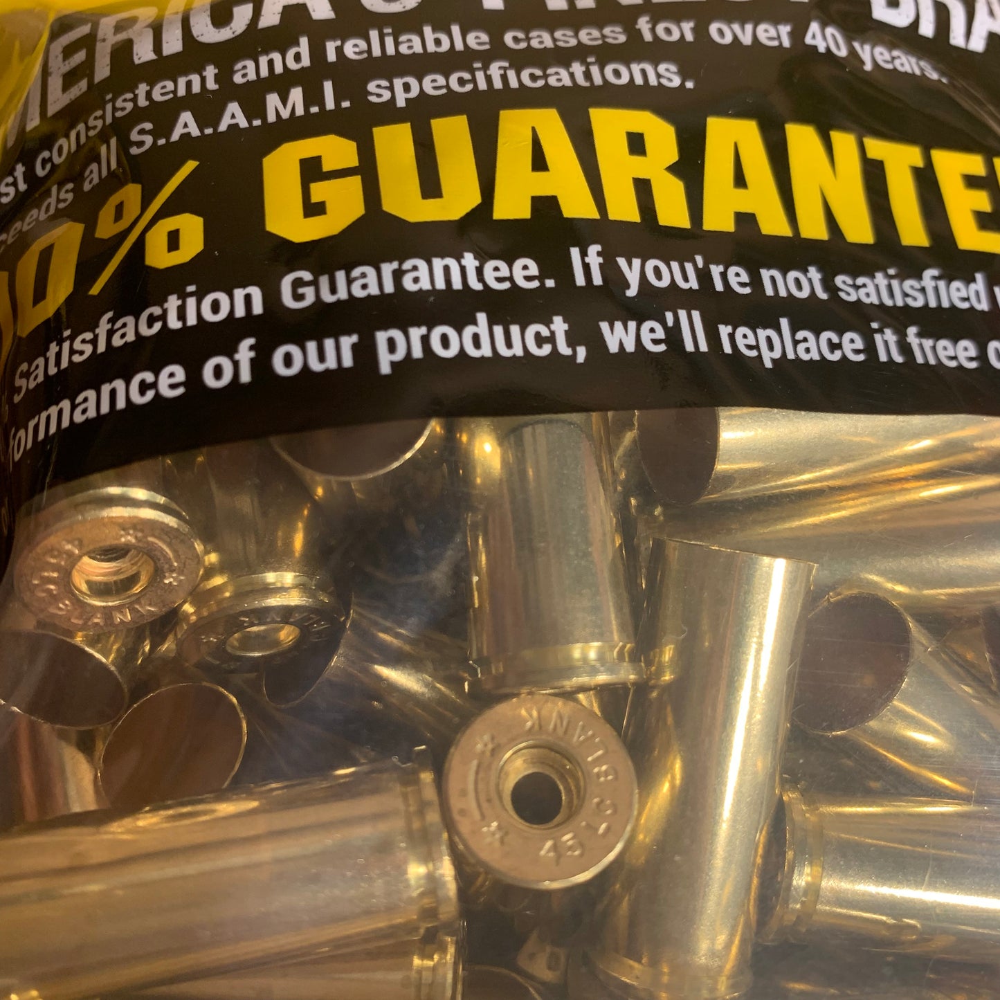 100 Pieces of NEW Starline .45 Long Colt NICKEL PLATED Brass