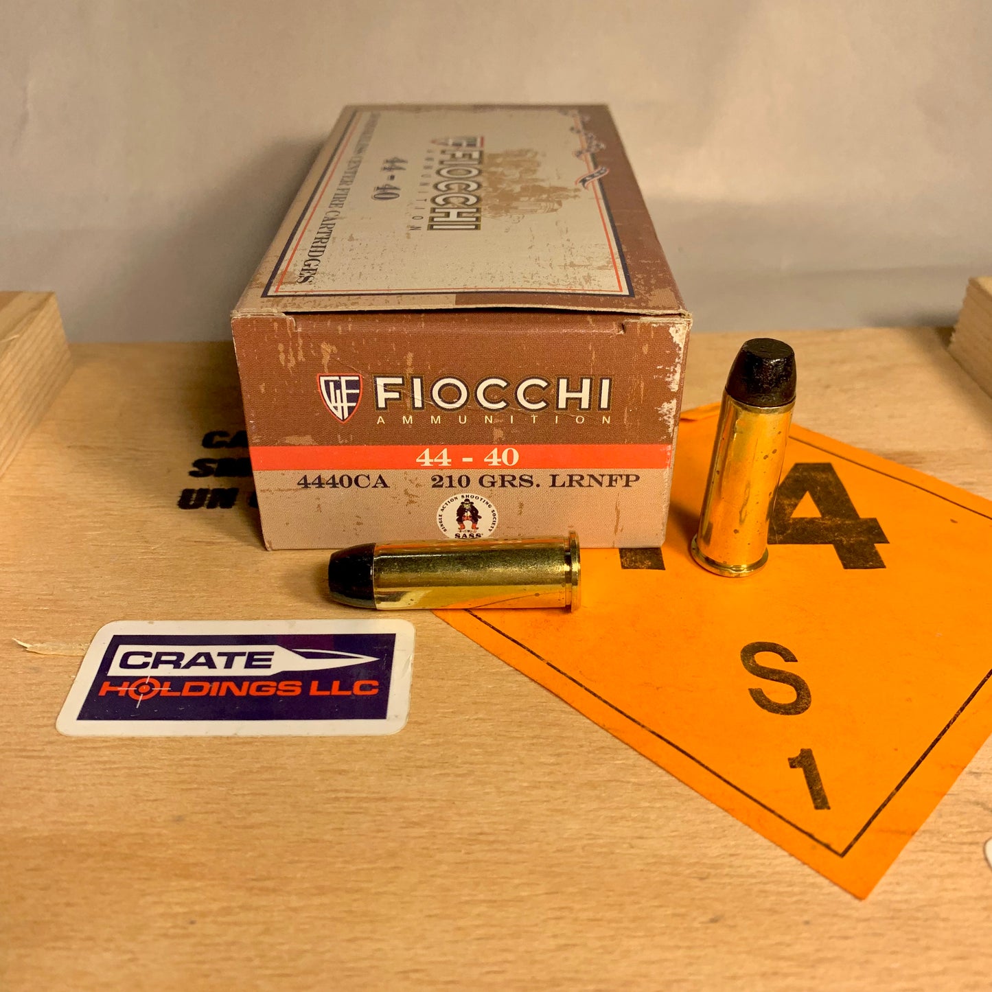 50 Count Box Fiocchi Cowboy .44-40 Win. Ammo 210gr LRNFP - FC4440CA