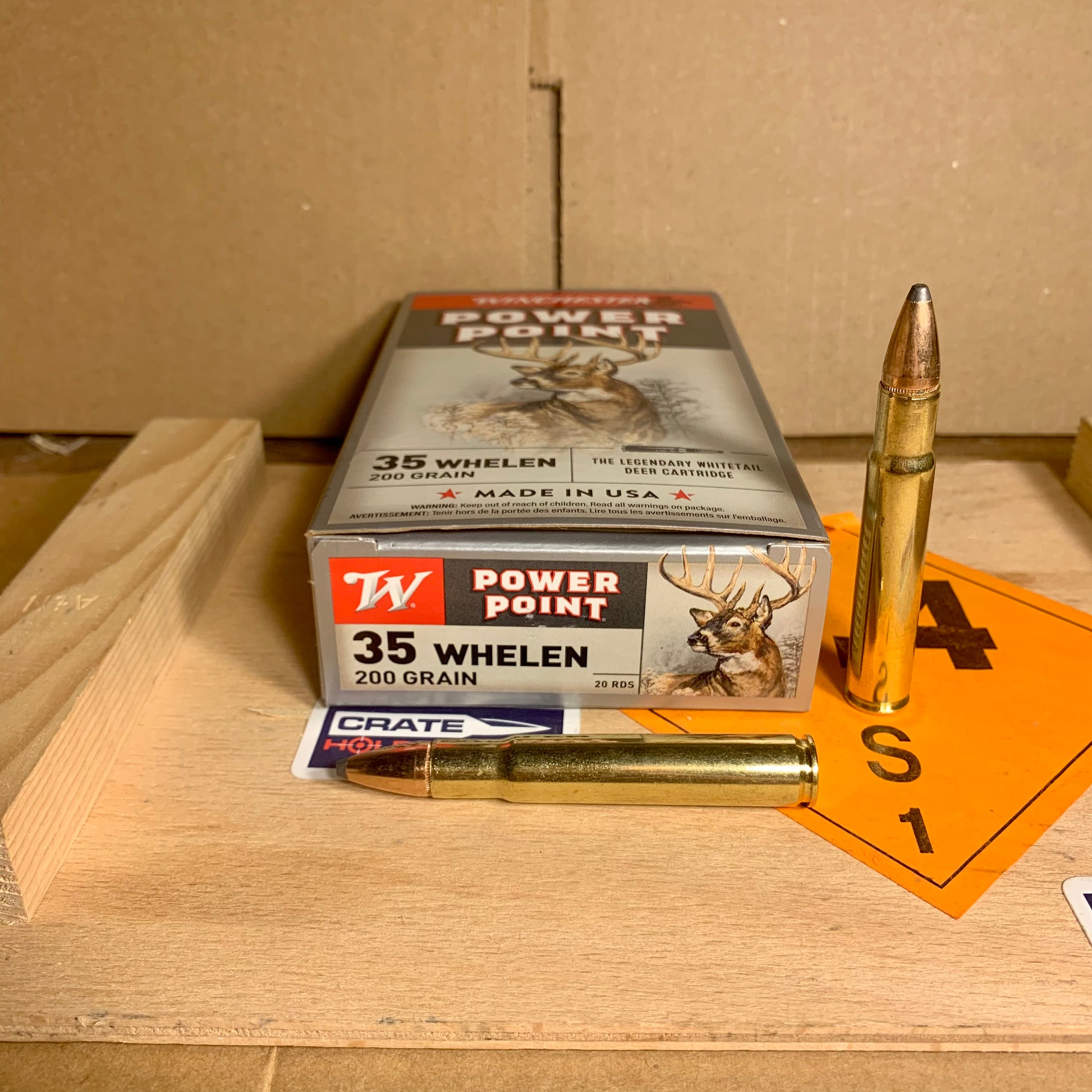 20 Round Box Winchester Super-X PowerPoint .35 Whelen 200gr - WNX35W
